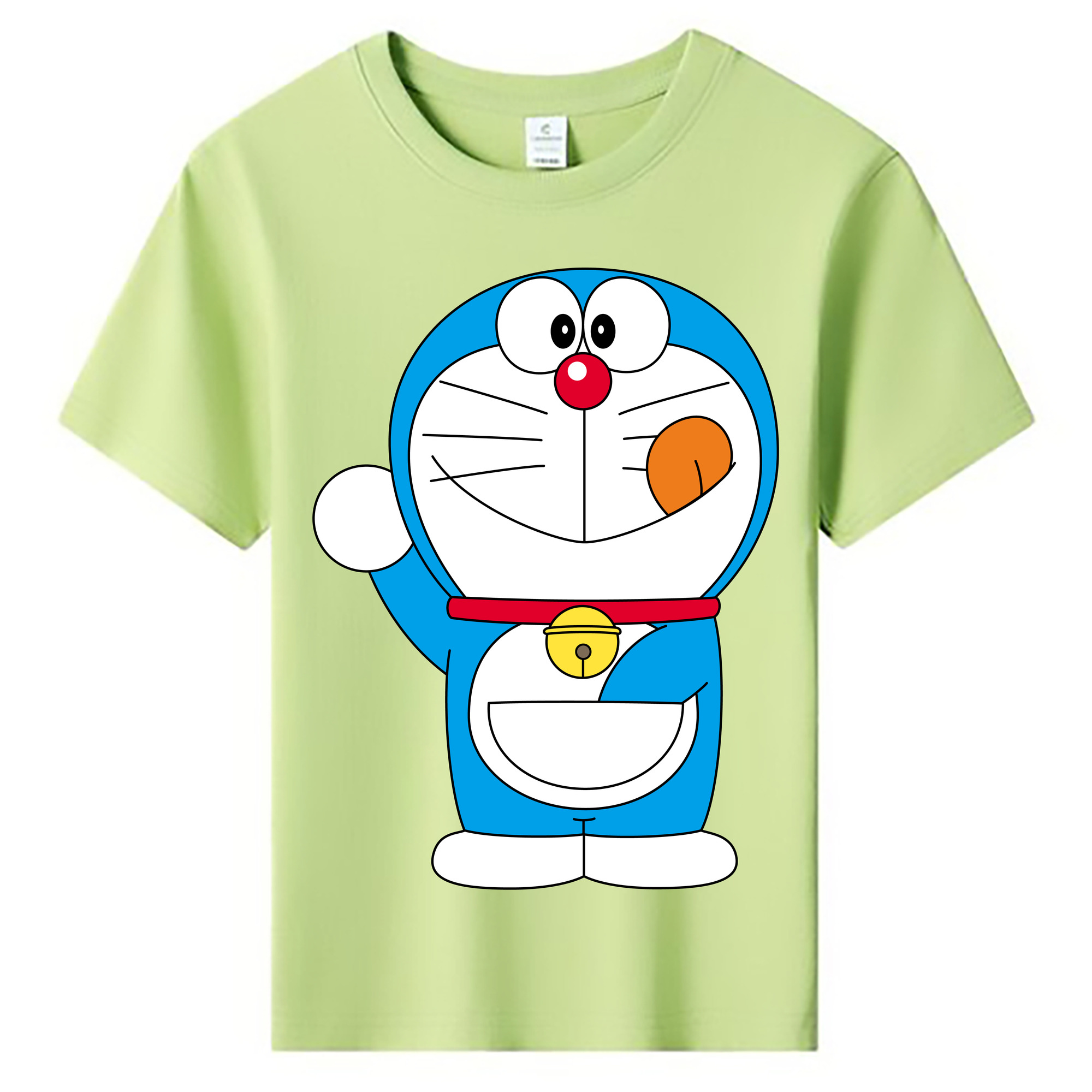 （画像用） ドラえもん Doraemon 綿100％キッズTシャツ（フロントプリント）